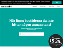Tablet Screenshot of hittahem.se
